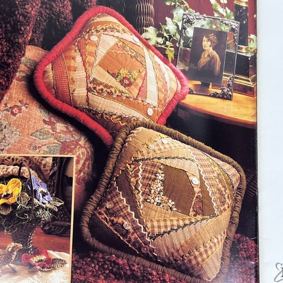 Need’l Love Meadow Threads Pattern Book Quilt Rug Folk Art Penny Rug Projects - Picture 3 of 10